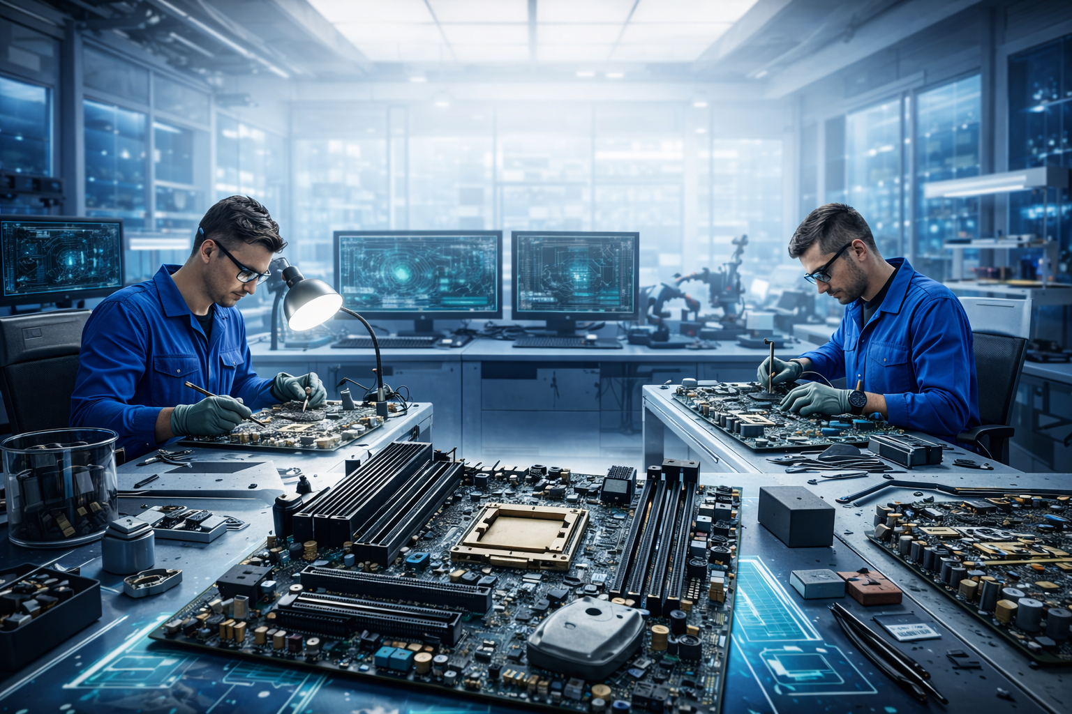 Motherboard circuit board - Tronics Technology board repair